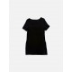 Comme des Garçons PLAY T-Shirt Φόρεμα Μαύρο / Pre-Owned